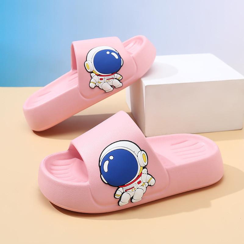 Comfortable Eva Cartoon Design Kid's Slippers For Boys And Girls Summer Wear