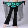 Colorful Belly Dance Hip Scarf Triangle Sequin Waist Chain Belly Dance Belt  Carnival Celebration