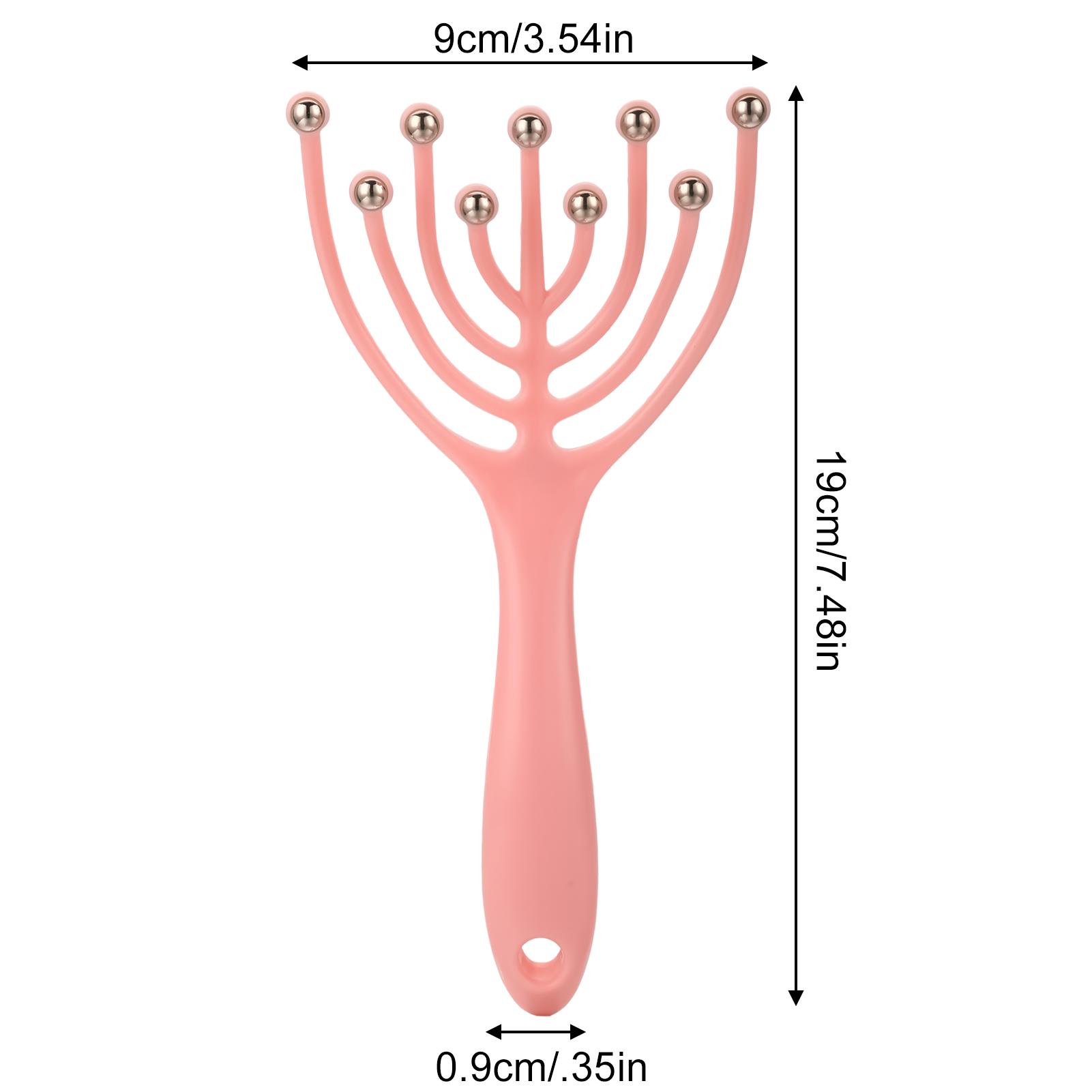 

Nine Claw Scalp Massager Portable Head Scalp Massager Handheld Claw Massager for Hair Head Relief