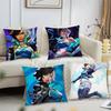 Luna S-Snow Game M-Marvel Rivals Pillow Case Square Pillow Bedroom Sofa Leisure Comfort CushionLiving Room Home Decoration 40X40