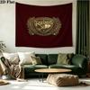 Custom Name Leeds Rhinos Printed Tapestry – Wall Hanging for Bedrooms, Dorms, and Home Decor