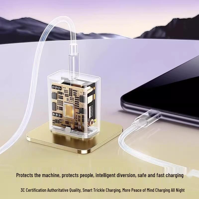 Compatible 45W PD Charger with Braided Cable for Apple iPhone 8-16 & 17 Pro Max Fast Charging Set