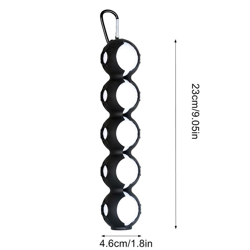 Golf Ball Organizer Golf Accessories Large Capacity Golf Ball Hanging Waist Ball Bag
