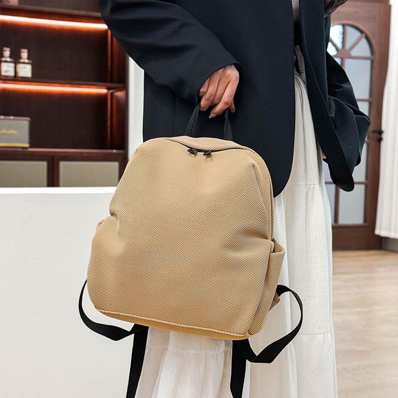 Simple Oxford Cloth Backpack Women's New Spring and Summer Texture Casual Backpack Travel Women's Backpack