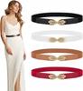 Women's Decorative Elastic Fashion Belt - Korean Style Thin Waistband for Skirts
