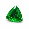 Green Emerald CERTIFIED 7 Ct Trillion Cut Natural Loose Gemstone Ring Size