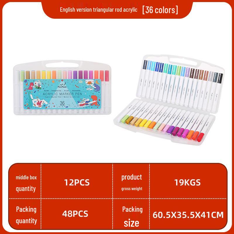 Acrylic Marker for Kids: Opaque, Waterproof, Layerable, and Washable Graffiti Pen