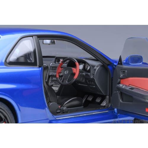 AUTOart 1/18 Scale Nismo R34 GT-R Z-tune Bayside Blue Finished Product