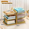 Desktop Book Organizer and Storage Rack