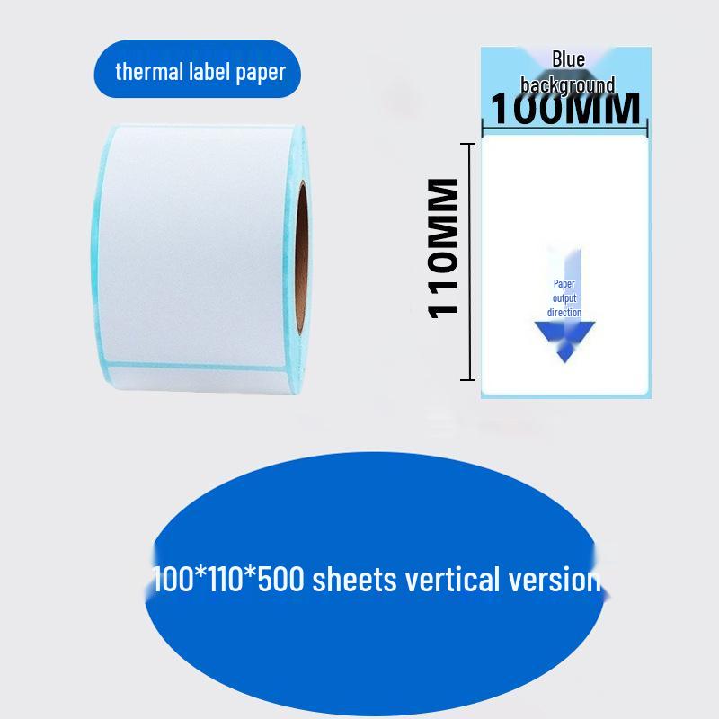 Durable Self-Adhesive Thermal Label Paper for Electronic Scales - Barcode Stickers (Sizes: 80x60, 50x40, 30)