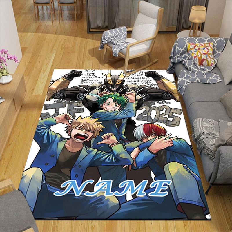 Custom 1Pc Adventure Anime World Rug Office Carpet Indoor Outdoor Entrance Doormat Nonslip Soft And Comfortable Living Room D2915115