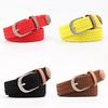 Fashionable Elastic Canvas Belt For Youth Students With Comfortable Fit And Unique Colors