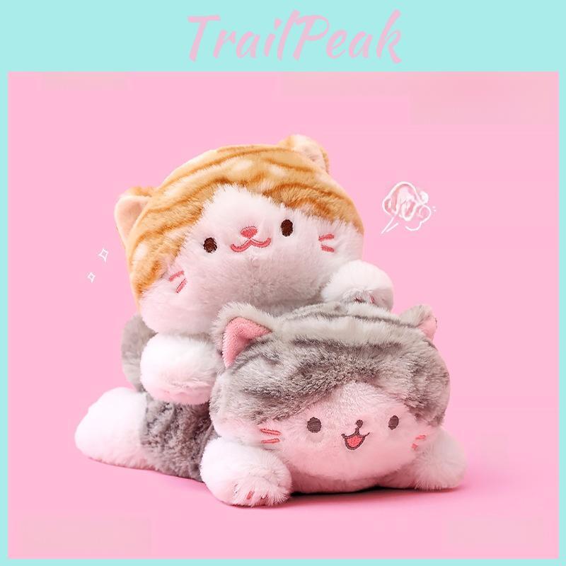 Plush Cat Toy Pillow With Pp Cotton Filling For Gift And Collectors