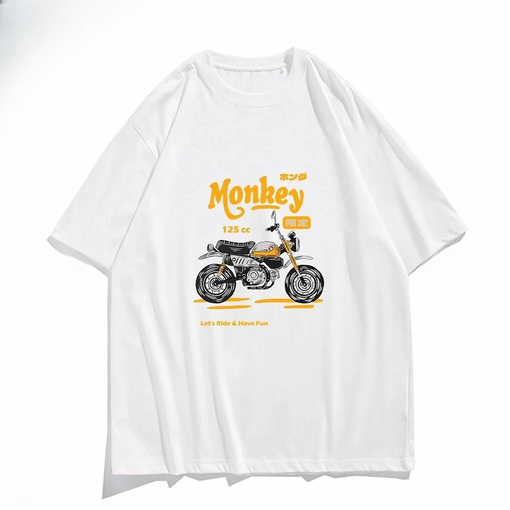 Vintage T-Shirt Vintage Japanisches Motorrad Klassisch C50 C70 Bedrucktes Shirt Grafik T-Shirt Damenbekleidung Mode Harajuku Y2k