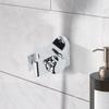 Shower Head Holder 1PCS ABS Accessories Adjustable Fixtures For Bathroom Home Shower Bracket Silver Suction Useful