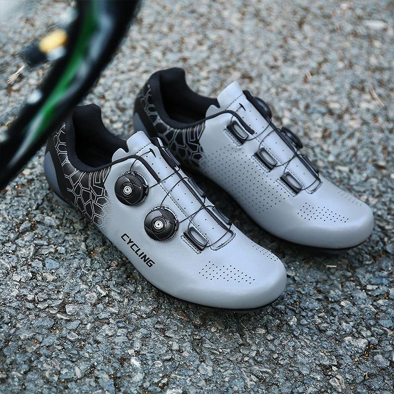 New Road Bike Cycling Shoes Unlocked Casual Hard Sole Unlocked Cycling Shoes Mountain Bike Lock Shoes Cycling Shoes