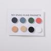 Multi-Color Matte Magnet Hijab Pins for Women Shawl Headscarf Strong Magnetic Button Headscarf Accessories Magnetic Brooch