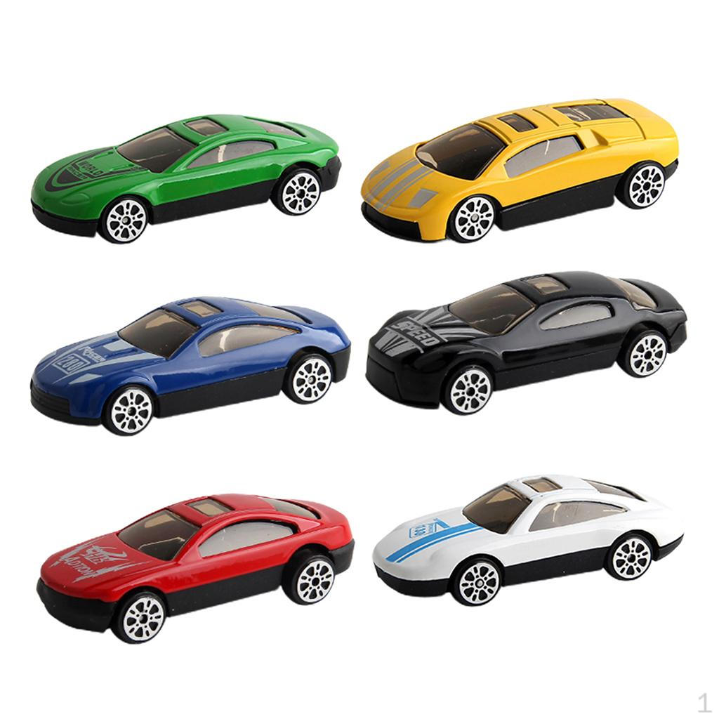 :72 Scale Die-cast Vehicles Model Kids 6 6Pcs