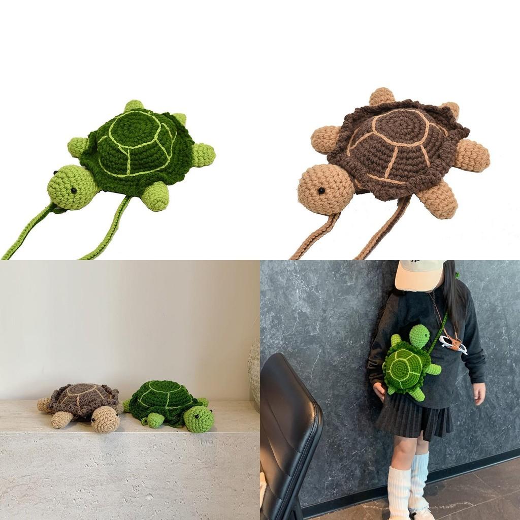 And Soft Cozy Knitted Turtle Crossbody Bag For Children Perfect For Adventures Everyday