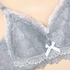 Latex Underwear Lace Bra Thin Section Adjustable Collection of Breasts Bra