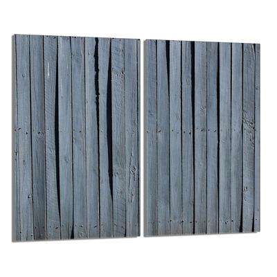 Glass Protective Plate for the Stove 2x30x52 Wood