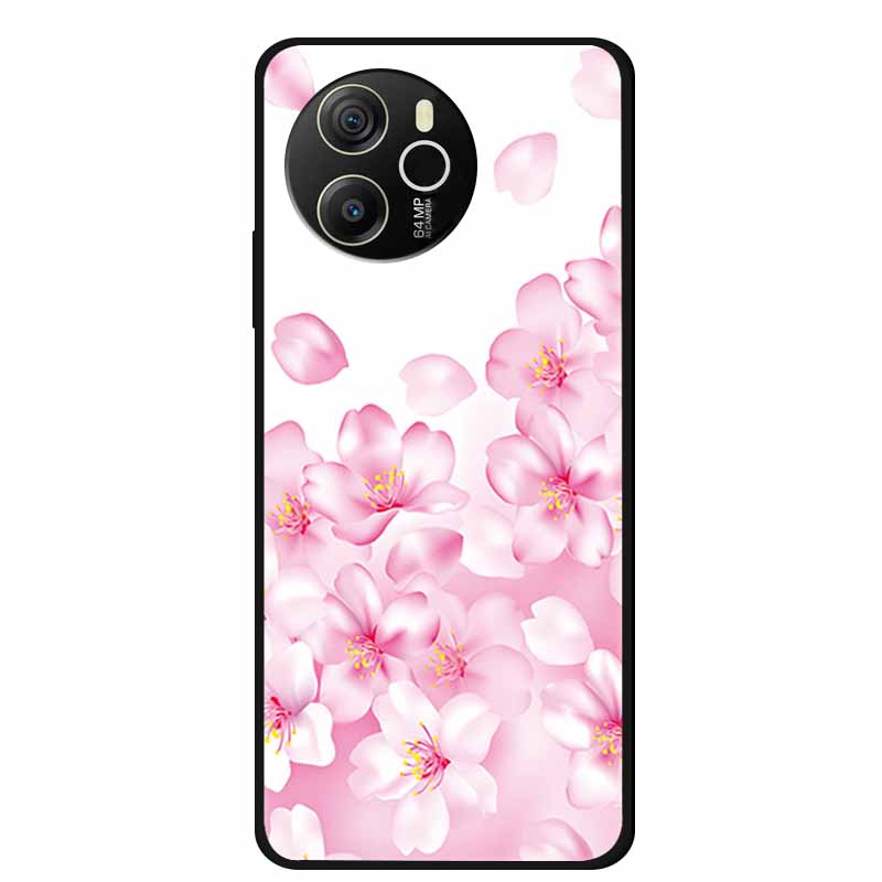Coque For Blackview Shark 8 Case Cute Cartoon Black Silicone Soft Phone Cases For Blackview Shark 8 Back Cover Case Shark8 Funda