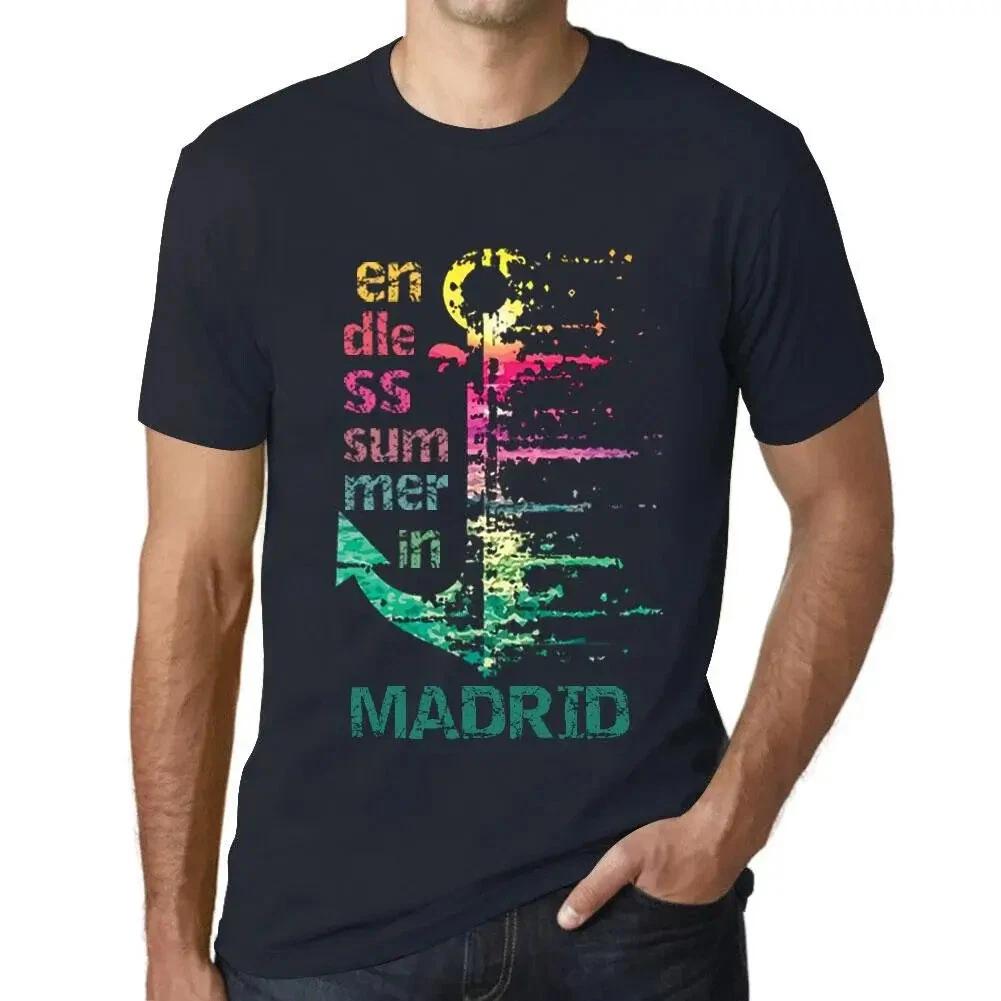 Men's Graphic T-Shirt Endless Summer In Madrid Eco-Friendly Limited Edition