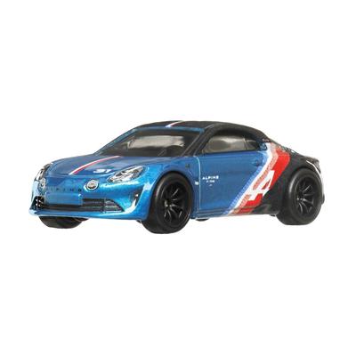 Hot Wheels Autostrasse Alpine A110 3 και HCK17 Μπλε - (Ηλικίες)