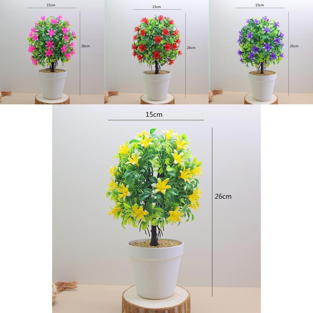 Artificial Murraya Exotica Plant With Plastic Pot For Home Decor And Photography Props