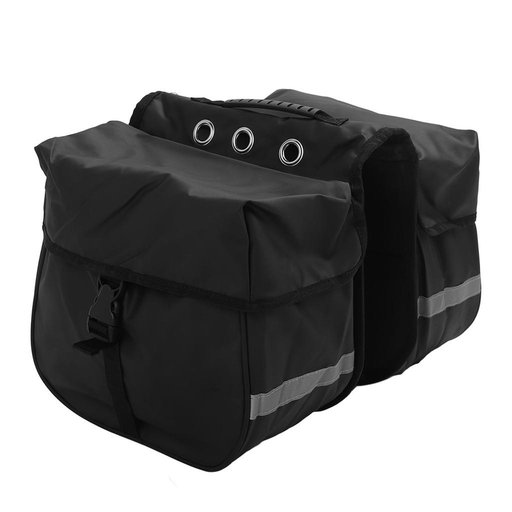 Torba na tylny bagażnik rowerowy Tkanina Oxford 25L Wodoodporna torba podsiodłowa Torba do przechowywania bagażnika na rower górski szosowy
