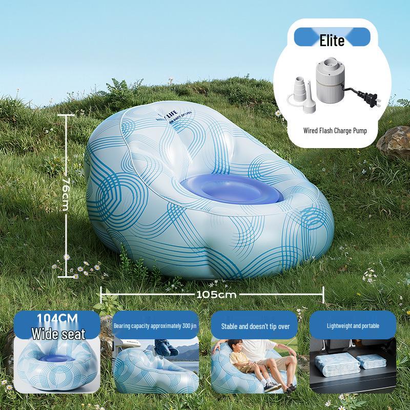 Eco-Friendly Portable Self-Inflating Inflatable Camping Sofa