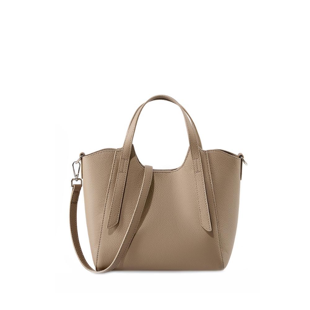 

Женская сумка из коровьей кожи, текстурная сумка-тоут для通勤, новая трендовая сумка через плечо