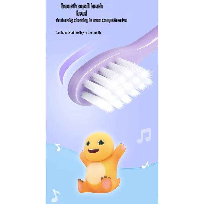 Frog Children's Soft Bristle Toothbrush 837 Nielong Series 12-Pack