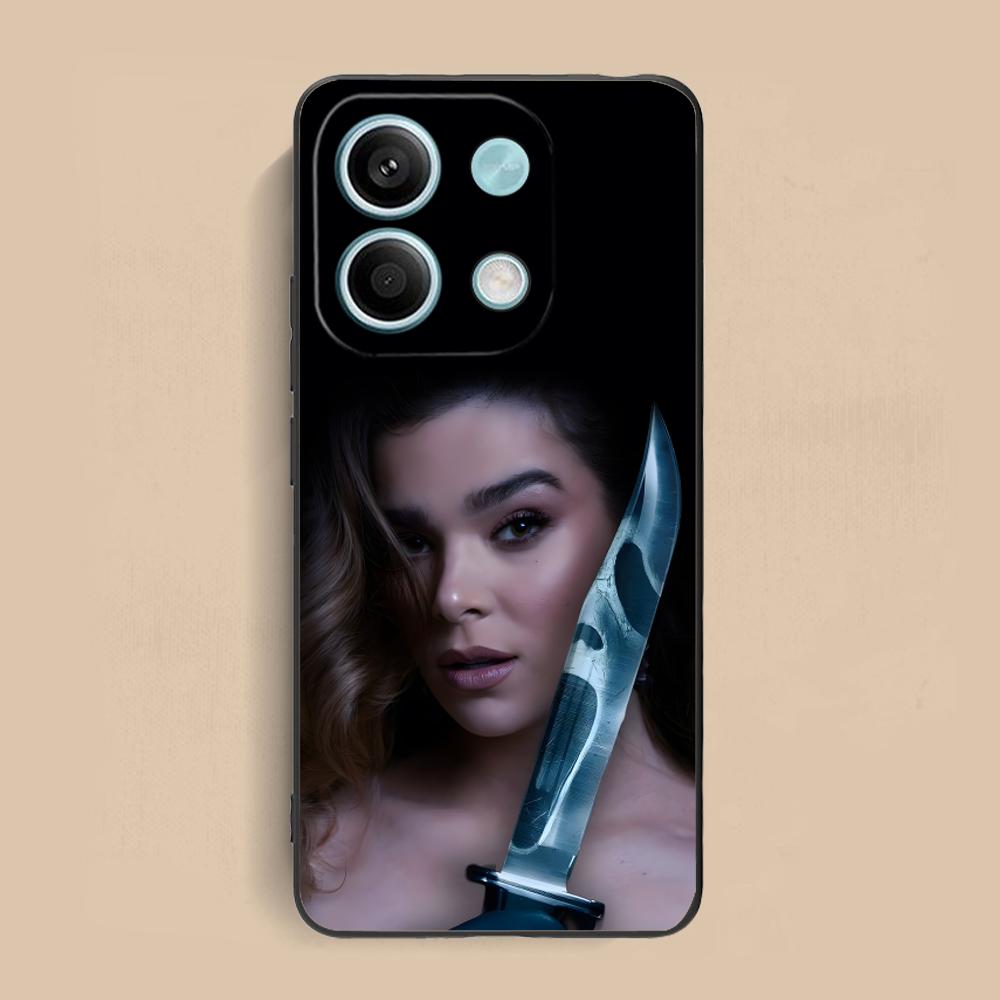 

Hailee Steinfeld Matte TPU Mobile Phone Case for Xiaomi Redmi Note 14 13 12 11 S Pro Plus 4G 5G Colorful Printing Cover Redmi Note 11S 4G