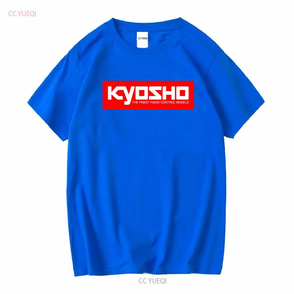 New Item Kyosho RC Remote Control Logo Mens Black T Shirt Size S 5XL Vintage Washed Fashion Soft Casual Graphic