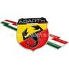 Abarth Scorpion & Italian Flag Car Decals for Fiat Viaggio