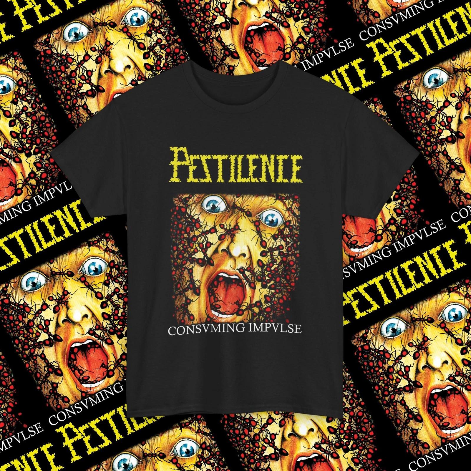 Pestilence Consuming Impulse T-Shirt, Death Metal Band Shirt 3XL