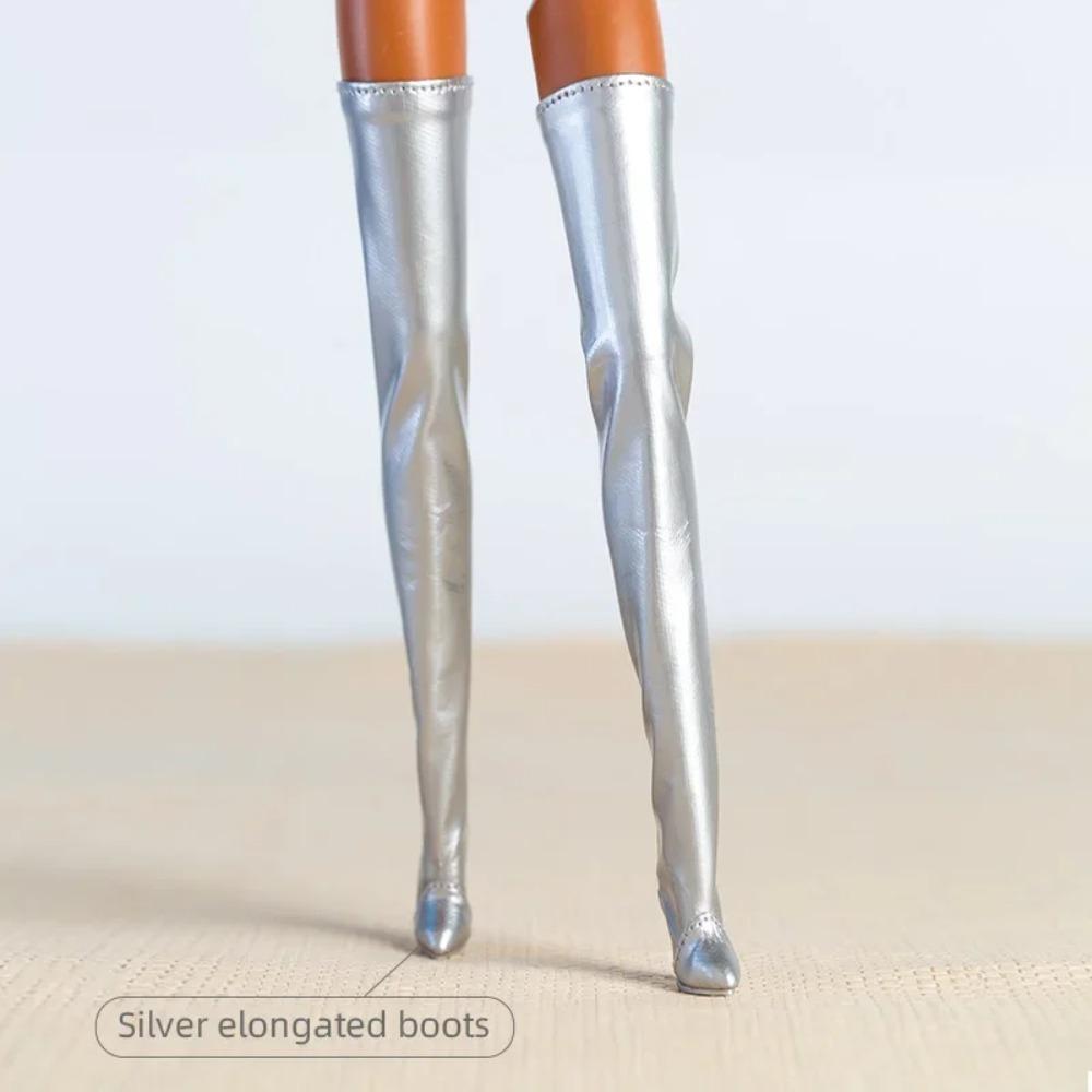 32cm Supermodel Doll High Heels Ankle Boot 1/6 BJD Shoes Accessories Wearable Princess Girl Doll Shoes DIY Toys Collector