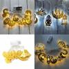 Exquisite Eid Mubarak Ramadan Led Fairy String Light For Festive Home Decor