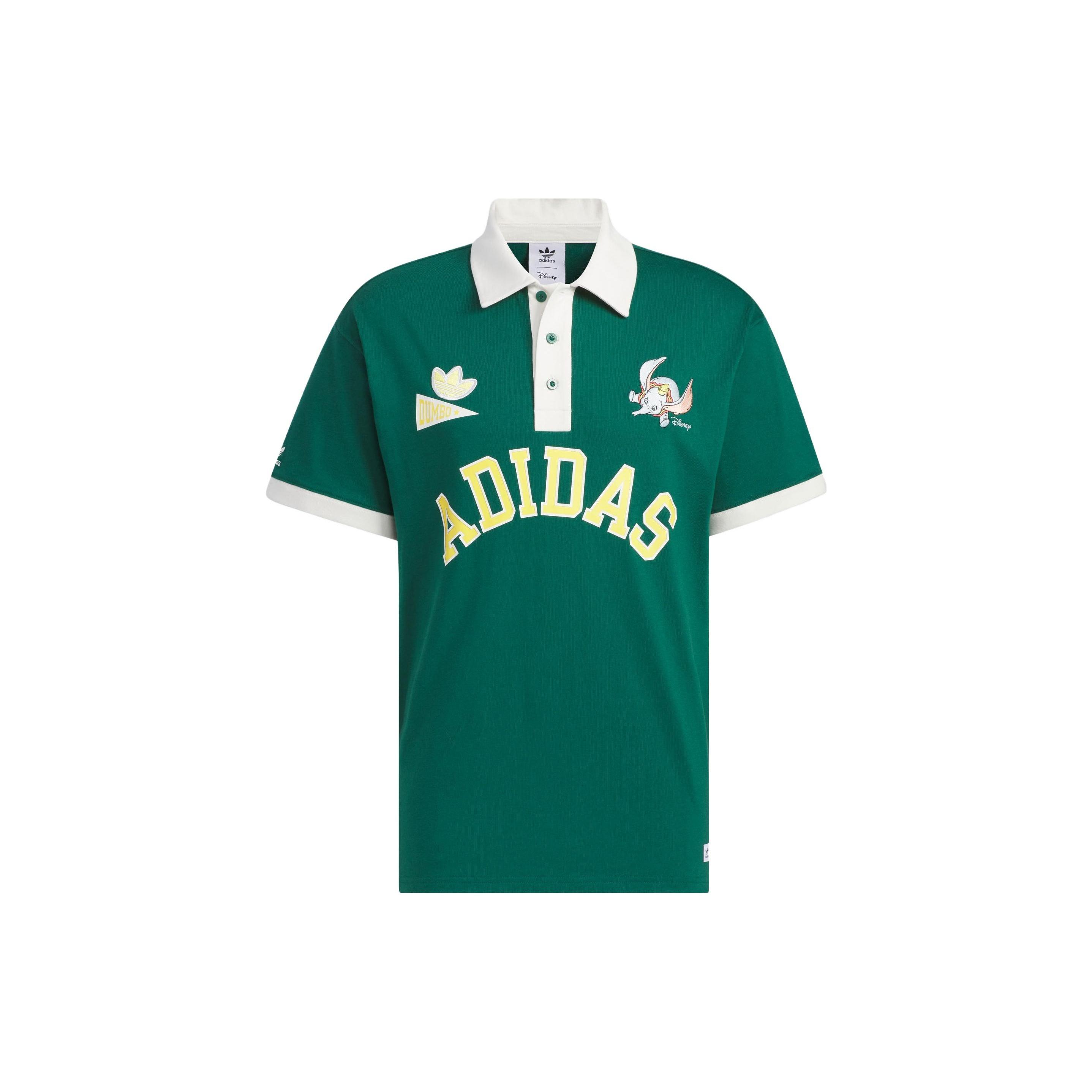 adidas originals x Disney Sportswear Polo Shirt  Dumbo - Green  Men s IN1077 S