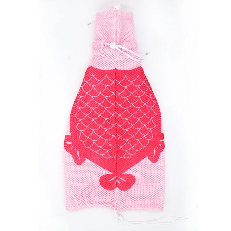 Mesh Pet Bath Bag Cats Grooming Washing Bags No Scratching Adjustable Cat Supplies Bath Clean Bag Pet Nail Trimming Bags