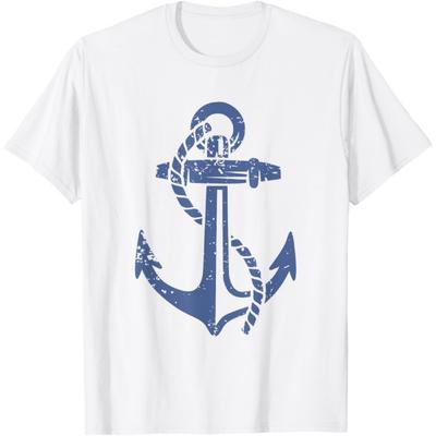 Sailor Costume Boat Anchor Sailing Captain T-Shirt
