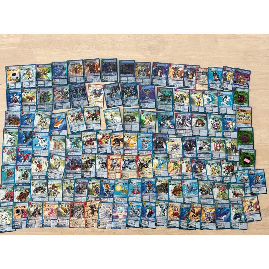 Approximately 120 Digimon cards