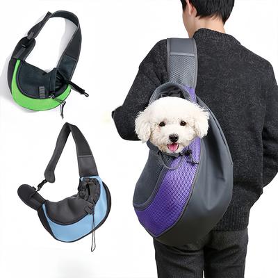 Evcil Hayvan Kedi Köpek Taşıyıcı Sırt Çantası Seyahat Çantası Omuz Çantaları File Askılı Taşıma Paketi Evcil Hayvan Taşıma Malzemeleri Çapraz Askılı Omuz Çantası