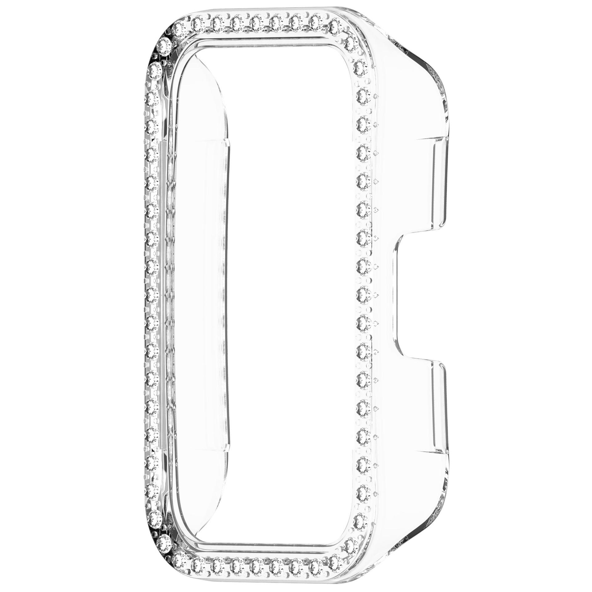 

Diamond Case for HUAWEI Band 10 9 8 Accessories All-Around Hard Hollow PC Bumper Frame shell Cover for huawei band10 band9 band8 for Huawei Band 10 прозрачный