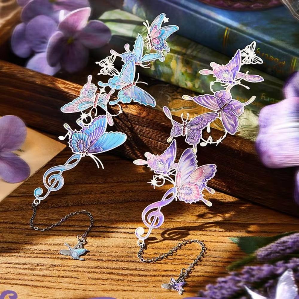 Metal Bookmark Colorful Butterfly Metal Bookmark Butterfly Shape Bookmark Retro For Books Office School