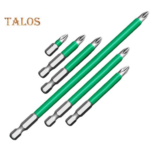 

Набор магнитных сверл для отвертки с антикоррозийным покрытием, универсальные противоскользящие магнитные сверла для электрической отвертки 6pcs