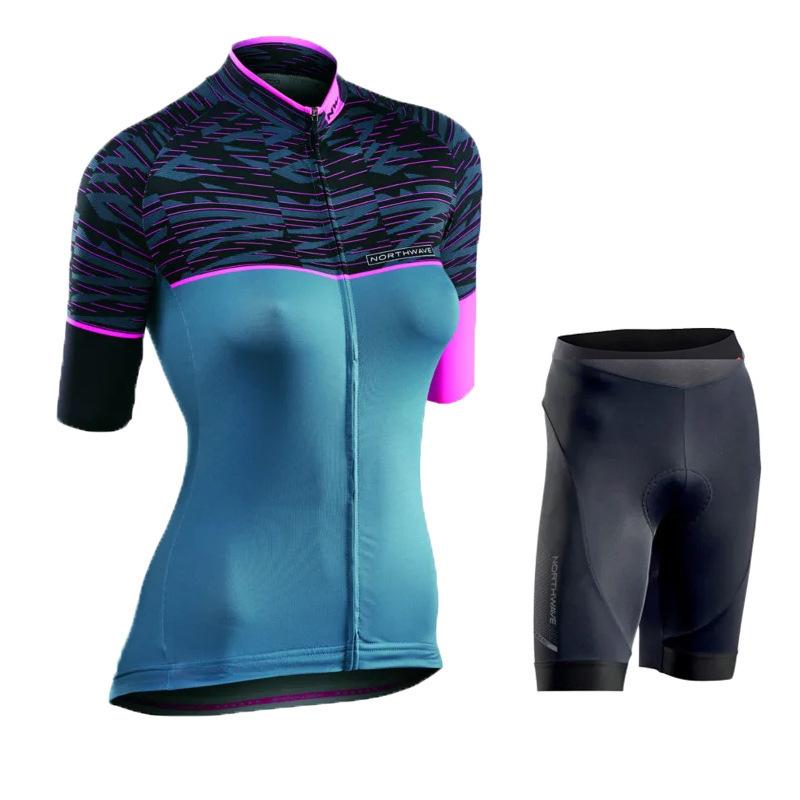 2026 Cycling Suit Short Sleeve Suit Women's Team Edition Tour De France Cycling Sunscreen Suit Sweating and Breathable