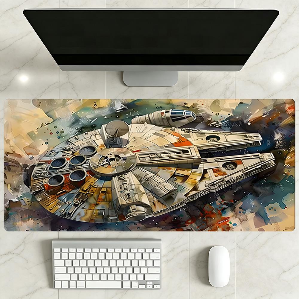 Star Wars Gaming Mouse Pad Keyboard Pad Computer Desk Mat Non-Slip Rubber Bottom Perfect Gift for Gamers