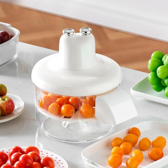 Electric Grape Peeling Machine Automatic Fruit Peeler Fruit Skin Remover Machine Kitchen Precision Peeler for Grapes Cherry Tomatoes Garlic